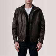 
Alfred Bomber in Pelle da Uomo – alternate product view 1
