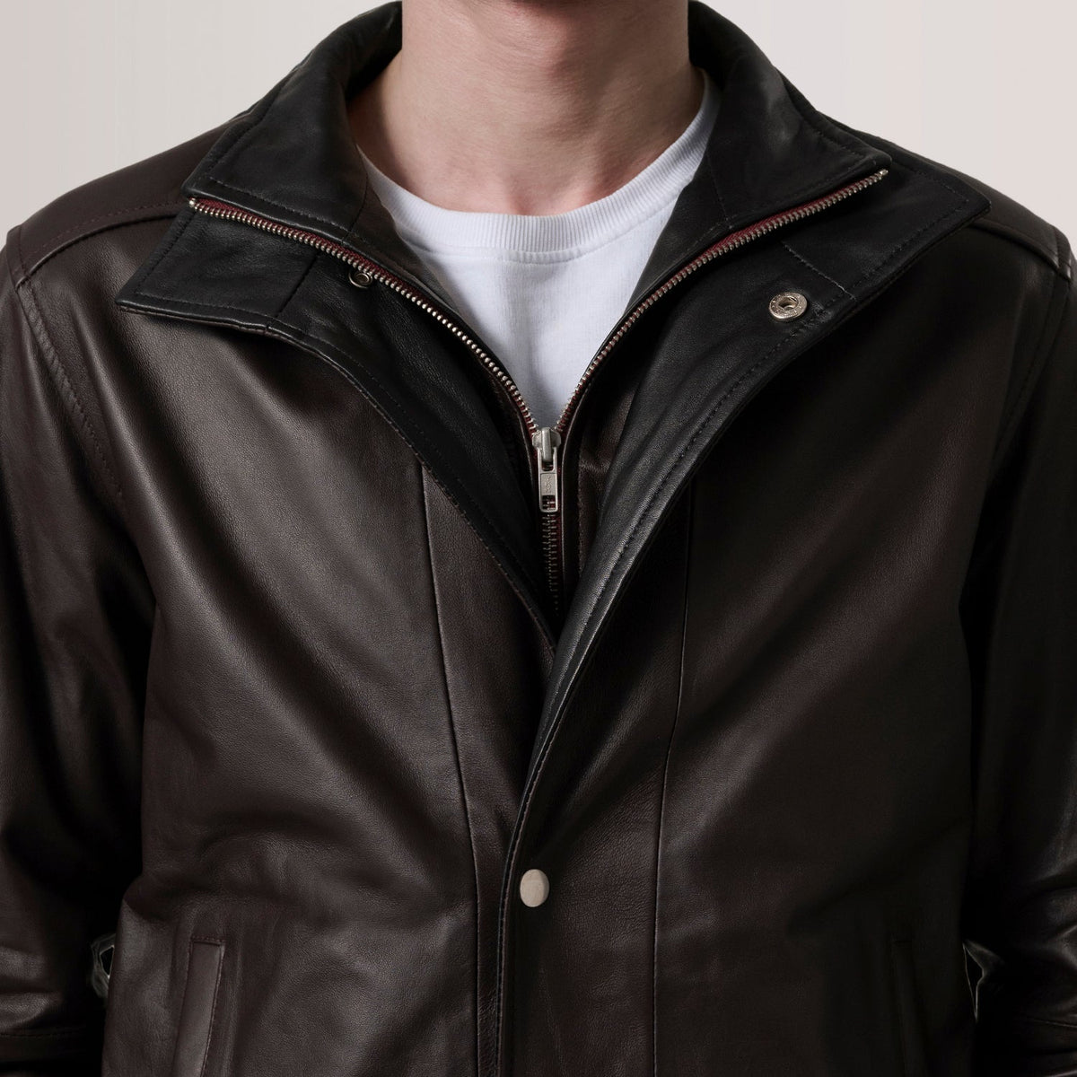 
Alfred Bomber in Pelle da Uomo – alternate product view 4