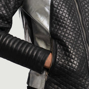 Vista interna Showing Quilted viscose lining &amp; Dual Inside Utility Storage Pockets