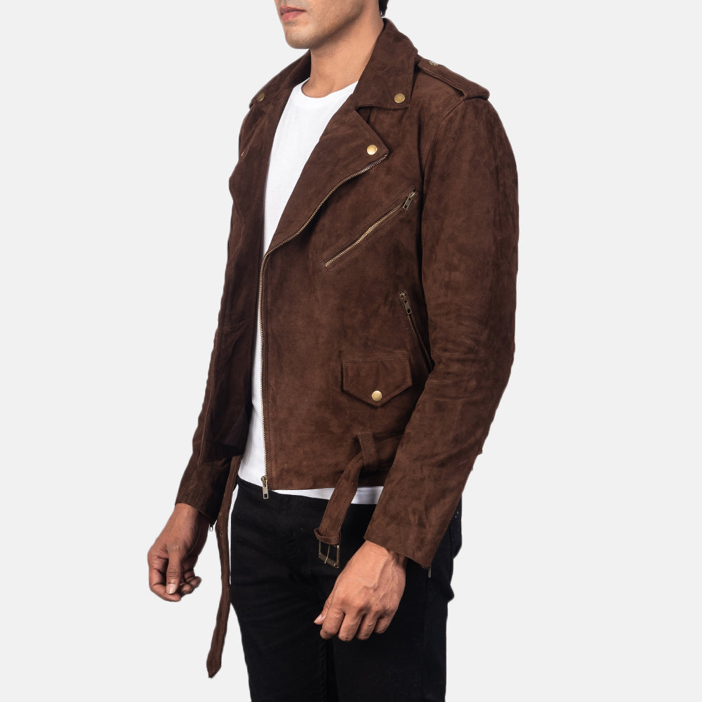 
Allaric Alley Giacca Biker in Pelle da Uomo – alternate product view 3