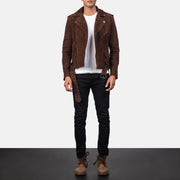
Allaric Alley Giacca Biker in Pelle da Uomo – alternate product view 4