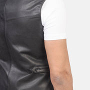 Vista interna Showing Quilted Polyester Lining &amp; Dual Inside Utility Storage Pockets