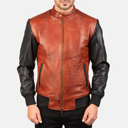Avan Bomber in Pelle da Uomo – Vista prodotto alternativa 4