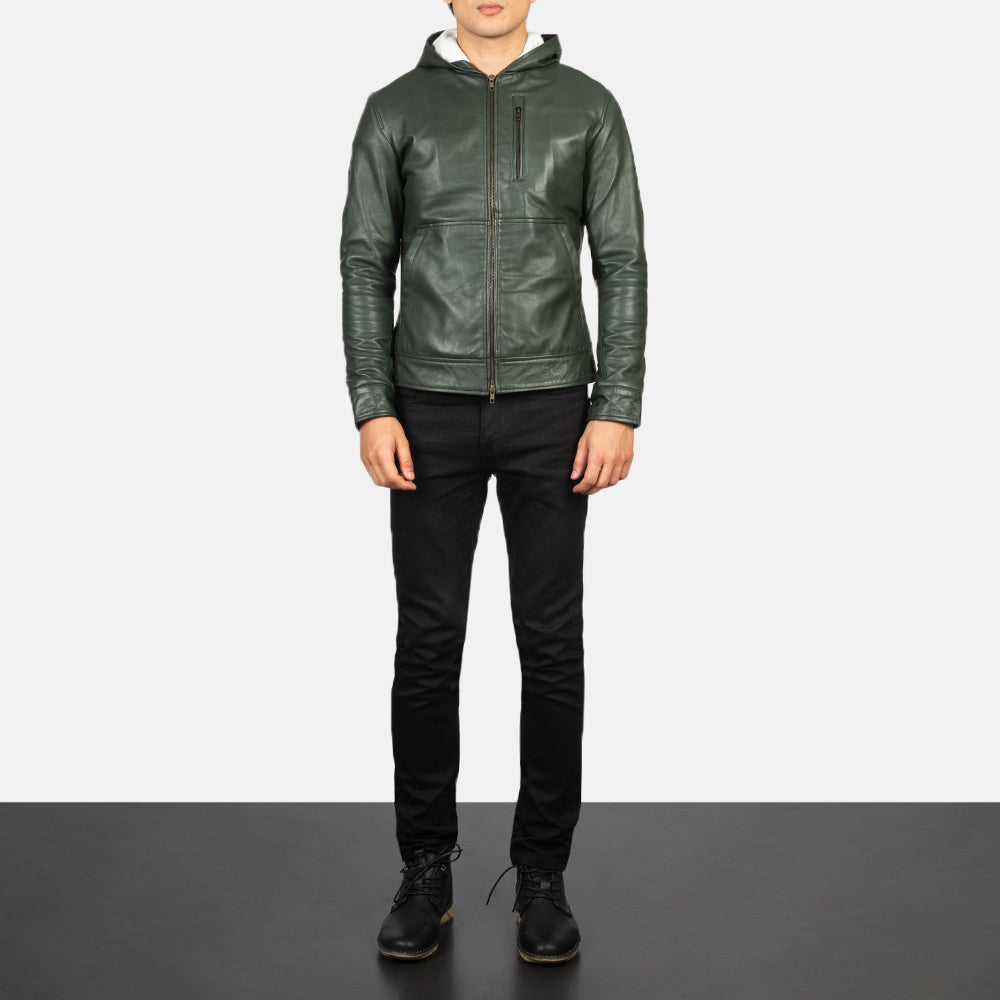 
Baston Bomber in Pelle da Uomo – alternate product view 3