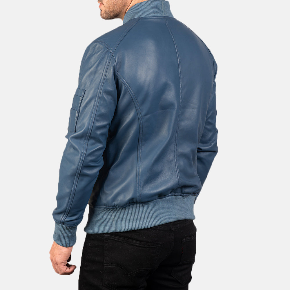 
Bomia MA-1 Bomber in Pelle da Uomo – alternate product view 5