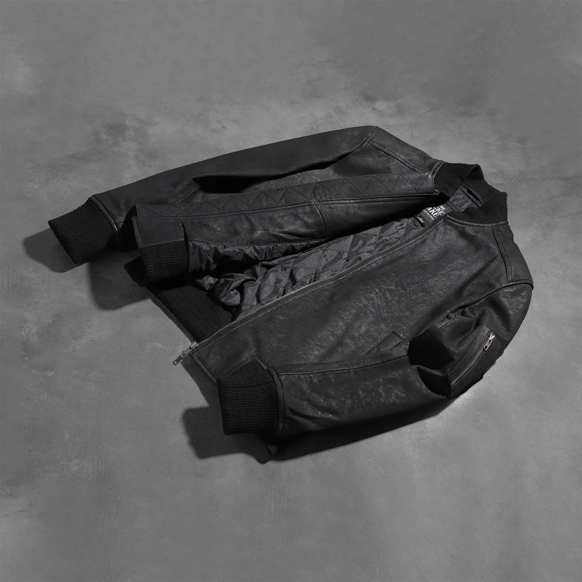 
Bomia MA-1 Bomber in Pelle da Uomo – alternate product view 6