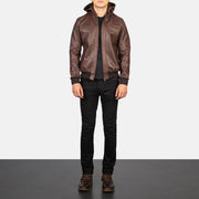 
Bouncer Biz Bomber in Pelle da Uomo – alternate product view 3