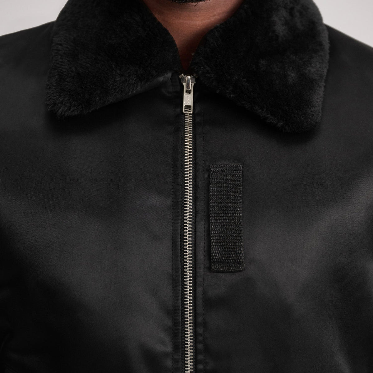 Interior View Showing Quilted Polyester Lining & Dual Inside Utility Storage Pockets