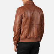 Coffmen Bomber in Pelle da Uomo – Vista prodotto alternativa 5