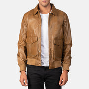 Coffmen Bomber in Pelle da Uomo – Vista prodotto alternativa 1