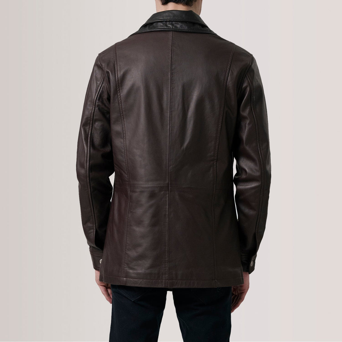 Connor Cappotto in Pelle da Uomo – Vista prodotto alternativa 4