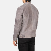 Damian Giacca Biker in Pelle da Uomo – Vista prodotto alternativa 5