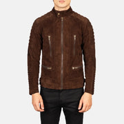 Damian Giacca Biker in Pelle da Uomo – Vista prodotto alternativa 4