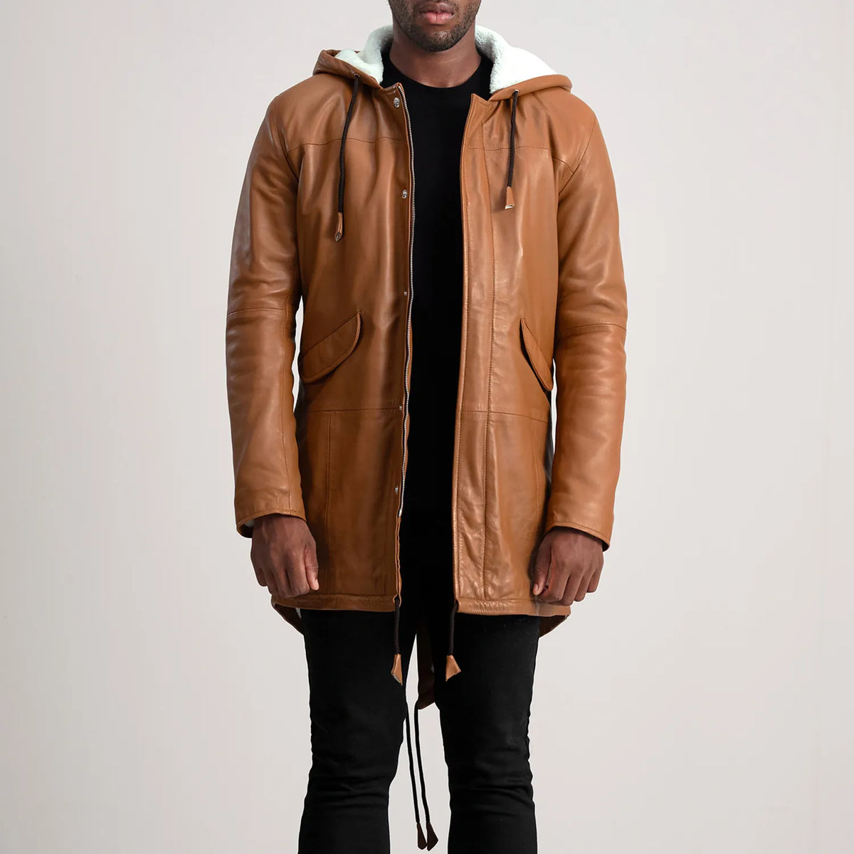 Delvin Giacca in Pelle da Uomo – Vista prodotto alternativa 1
