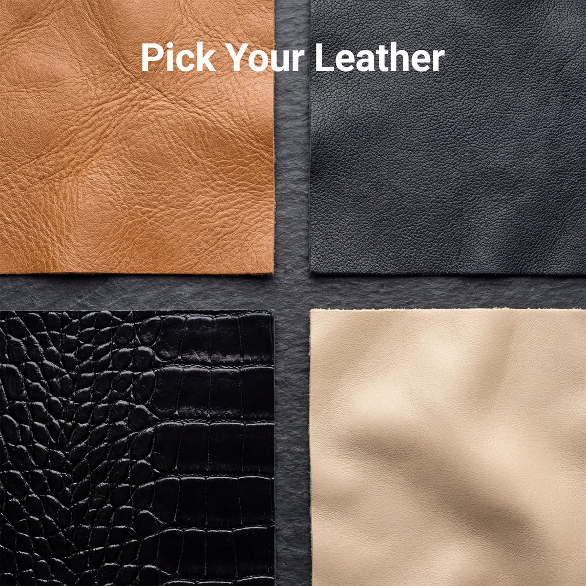 Dettaglio ravvicinato of Classic Collar &amp; Heavy-Duty Zipper Hardware on Design Your Custom Leather Jacket | Free Shipping &amp; Alteration