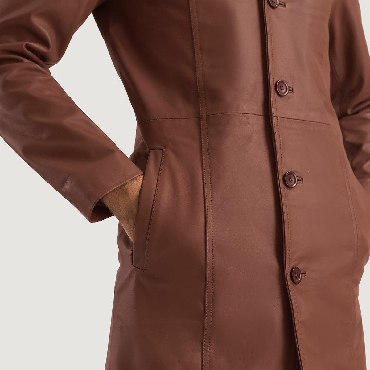 Vista interna Showing Quilted Polyester Lining &amp; Dual Inside Utility Storage Pockets