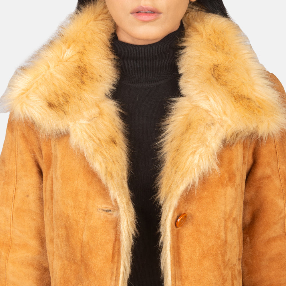 
Vista interna Showing Fully Faux Fur Lined & Due tasche interne funzionali