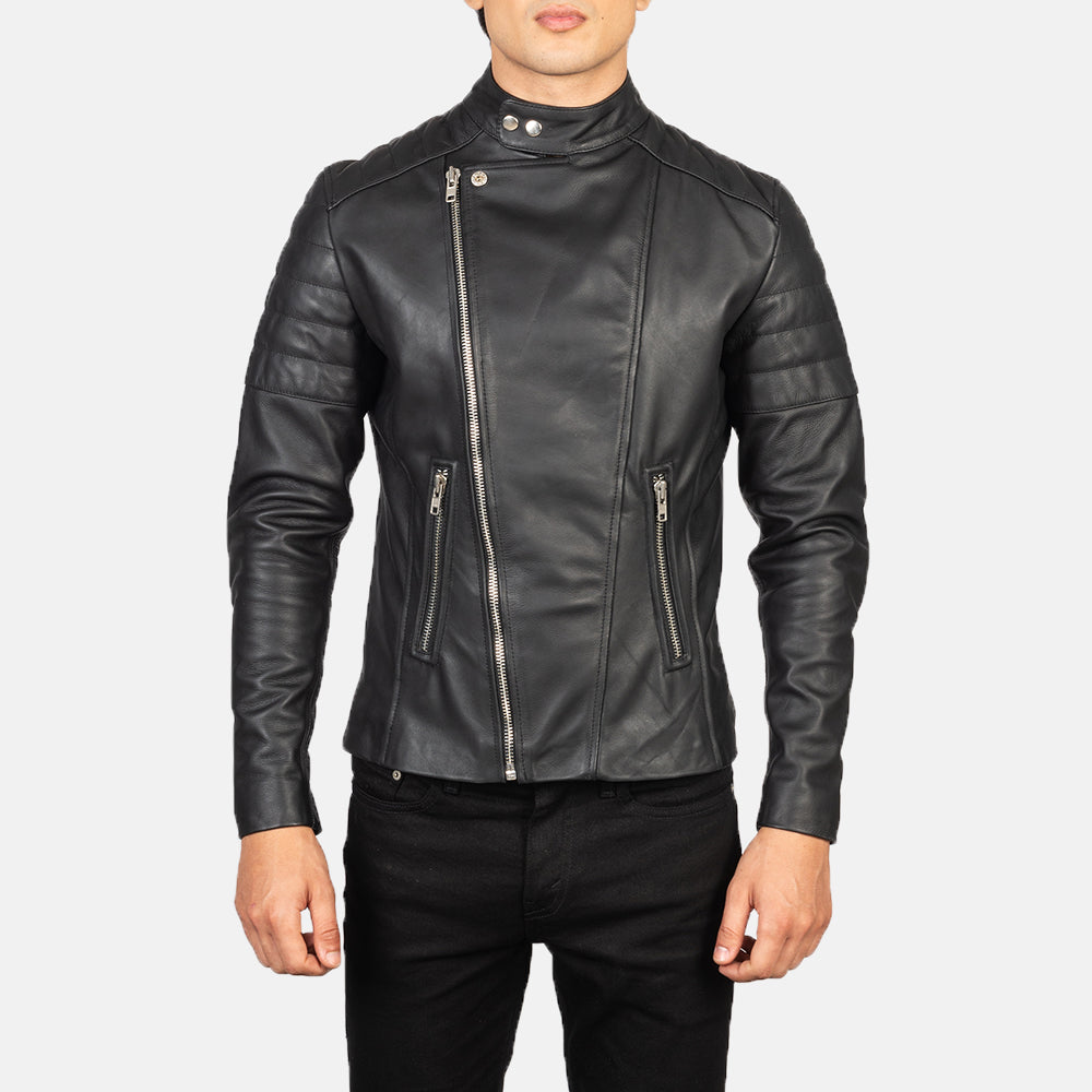 Dettaglio ravvicinato of Band with Snap Buttons &amp; Zipper Hardware on Men's Faisor Mocha Suede Biker Jacket