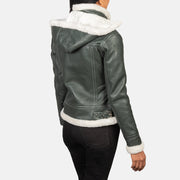 Fiona Hooded Giacca in Shearling da Donna – Vista prodotto alternativa 5