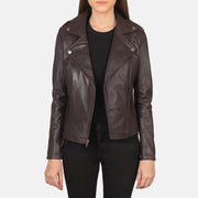 Flashback Giacca Biker in Pelle da Donna – Vista prodotto alternativa 3
