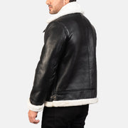 
Francis B-3 Nero Bomber in Pelle da Uomo – alternate product view 5