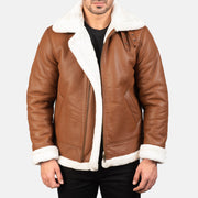 
Francis B-3 Nero Bomber in Pelle da Uomo – alternate product view 1