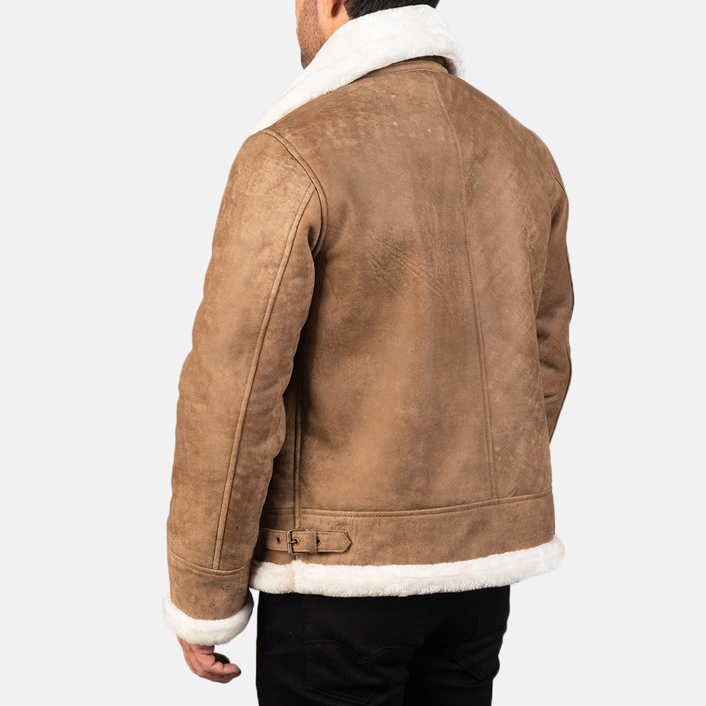 
Francis B-3 Nero Bomber in Pelle da Uomo – alternate product view 5