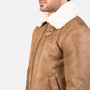 
Francis B-3 Nero Bomber in Pelle da Uomo – alternate product view 6