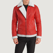 
Francis B-3 Nero Bomber in Pelle da Uomo – alternate product view 4