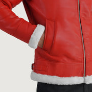 
Francis B-3 Nero Bomber in Pelle da Uomo – alternate product view 6