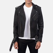 Furton Giacca Biker in Pelle da Uomo – Vista prodotto alternativa 1