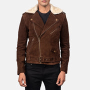 Furton Giacca Biker in Pelle da Uomo – Vista prodotto alternativa 4