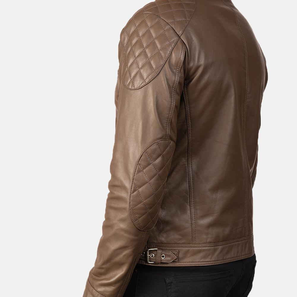 
Vista interna Showing Quilted Polyester Lining & Due tasche interne funzionali