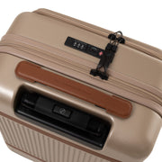 
Prospettiva indossata di Hand Luggage Suitcase Front Pocket Zuna da Donna da Donna su modello - Drappeggio naturale alla luce del giorno