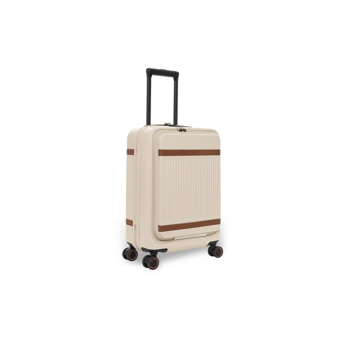 
Sandy Beach Hand Luggage Suitcase Front Pocket Zuna da Donna da Donna, front view