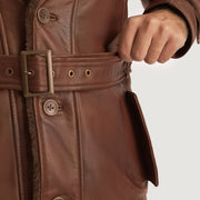 
Vista interna Showing Fully faux fur lined & Due tasche interne funzionali
