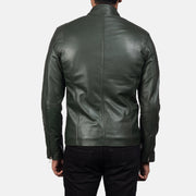 Ionic Giacca Biker in Pelle da Uomo – Vista prodotto alternativa 5