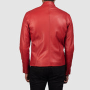 Ionic Giacca Biker in Pelle da Uomo – Vista prodotto alternativa 6
