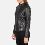 
Kelsee Giacca Biker in Pelle da Donna – alternate product view 2