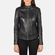 
Kelsee Giacca Biker in Pelle da Donna – alternate product view 3