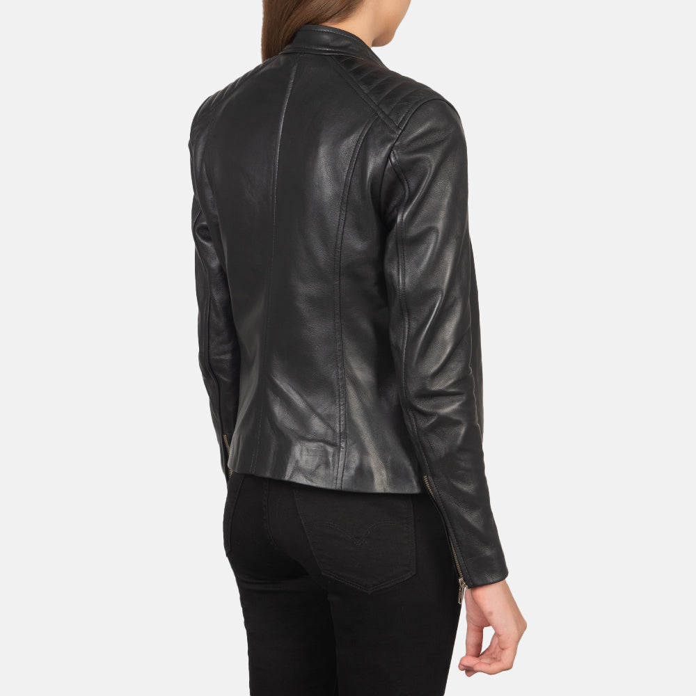 
Kelsee Giacca Biker in Pelle da Donna – alternate product view 5