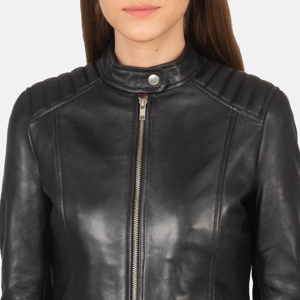 
Kelsee Giacca Biker in Pelle da Donna – alternate product view 6