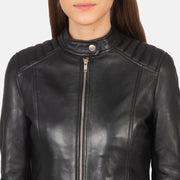 
Kelsee Giacca Biker in Pelle da Donna – alternate product view 6