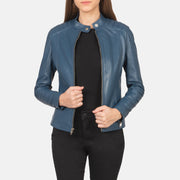 
Kelsee Giacca Biker in Pelle da Donna – alternate product view 1