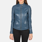 
Kelsee Giacca Biker in Pelle da Donna – alternate product view 4