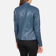 
Kelsee Giacca Biker in Pelle da Donna – alternate product view 5
