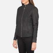 
Kelsee Giacca Biker in Pelle da Donna – alternate product view 2