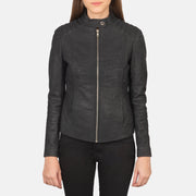 
Kelsee Giacca Biker in Pelle da Donna – alternate product view 4
