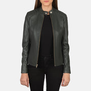 
Kelsee Giacca Biker in Pelle da Donna – alternate product view 1