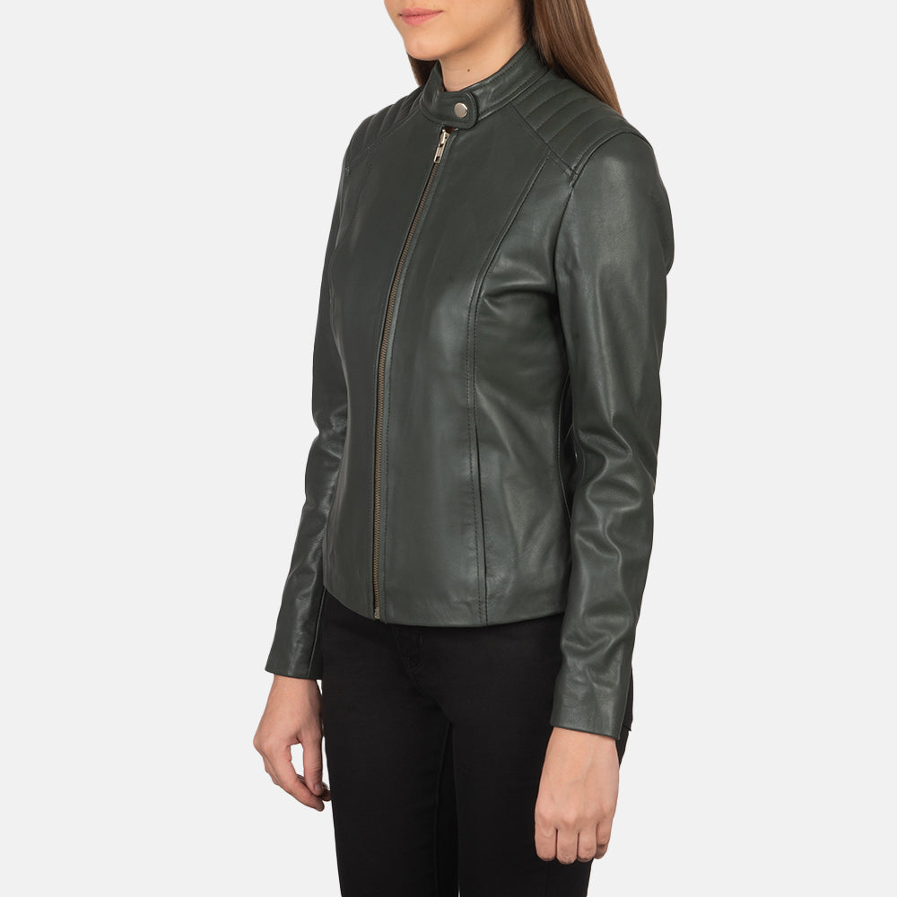 
Kelsee Giacca Biker in Pelle da Donna – alternate product view 2